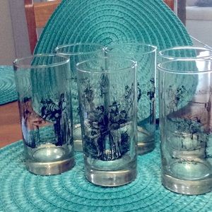 6 vtg classic glasses Kodak You Press the Button.